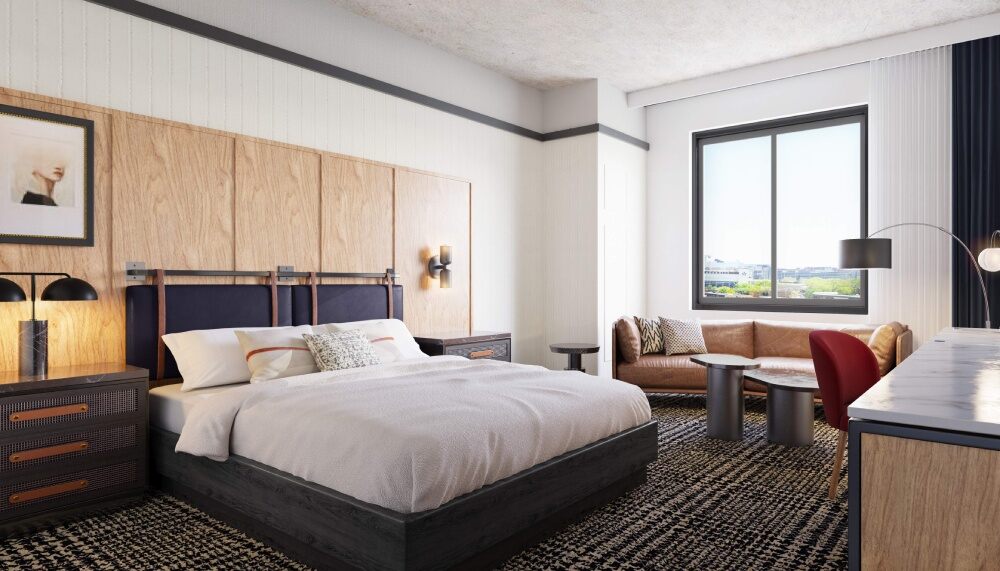 The Rose Gaming Resort hotel room rendering