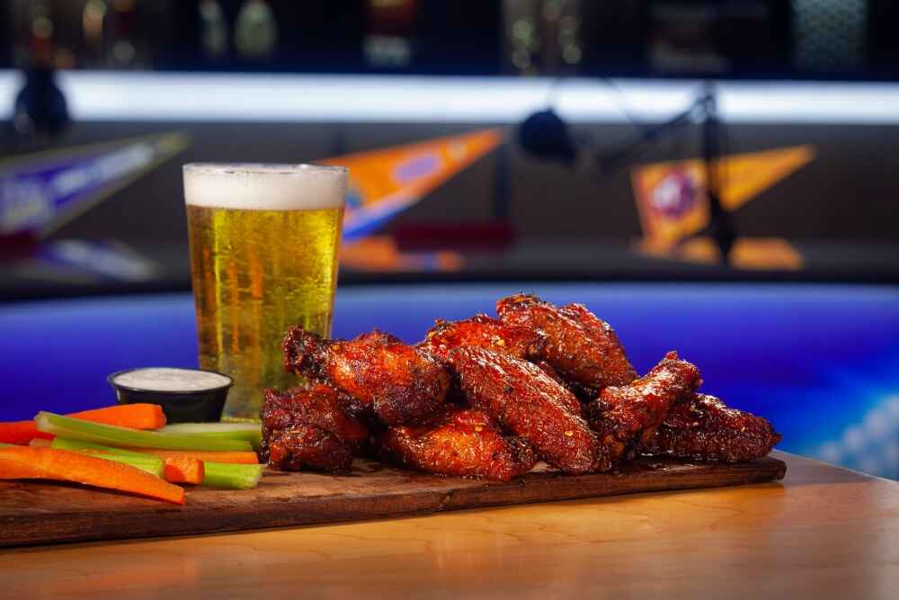 Wings and beer