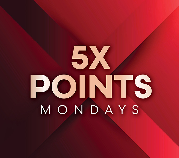 5X Points Mondays